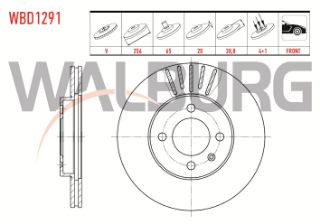 FREN DİSKI ÖN HAVALI 4 BJN 256X20X65X38,8 POLO CLASSIC 1.4-1.6 1995-2001/CADDY II 1.9 TDI 1995-2004/GOLF III 1.9 TDI 1991-1999/POLO 1.4 TDI 1994-1999/IBIZA III 1.6 1999-2002/TOLEDO I 1.9 TDI 1991-1999 resmi