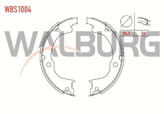 EL FREN BALATASI CHEVROLET CAPTIVA (C100,C140) 2.0 D 188,6X26 MM 2006-/CAPTIVA (C140) 2.0 D 2012-2014/OPEL ANTARA 2.0 CDTI 2007- resmi