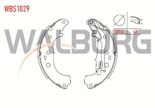 FREN PABUC BALATA ARKA FIAT FİORİNO (225) 1.3 MJT LEVYELI 228X40 MM 2007-/NEMO 1.4 HDI 2007-/NEMO 1.3 HDI 2007-/BİPPER (AA) 1.3 HDI 2008-/BİPPER (AA) 1.4 HDI 2008-/FİORİNO (225) 1.4İ 2007- resmi