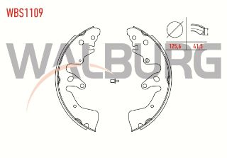 FREN PABUC BALATA ARKA SUZUKİ GRAND VİTARA II (JT) 1.9 DDIS 5 KAPI 251,2X41,5 MM 2005-/GRAND VİTARA II (JT) 2.0İ 2005-/GRAND VİTARA II (JT) 1.9 DDIS 2005- resmi