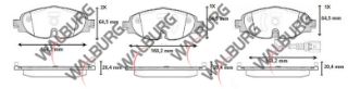 FREN BALATA ÖN FISLI GOLF VII (5G1) 1.2 TSI 2012-/ 1.4 TSI 2012-/ 1.6 TDI 2012-/ PASSAT 1.6 TDI 2014-/ TİGUAN 1.6 TDI 2016-/ AUDI A3 1.4 TFSI 2012-/ SKODA SUPERB 1.4 TSI 2015-/ SEAT LEON 1.4 TSI 2012- resmi