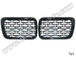 PANJUR BMW E39 SIYAH KROM SIYAH DIAMOND Z4 01>03 resmi