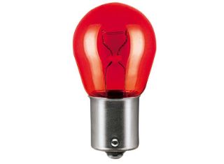 AMPUL PR21W 12V 21W 93 AMPUL KIRMIZI TEK DUY DÜZ TIRNAK resmi