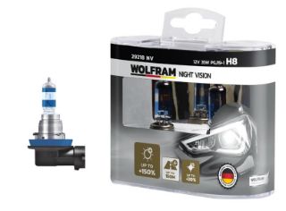 AMPÜL BEYAZ IŞIK 12V H8 %150 GÜÇLÜ %20 BEYAZ IŞIK TAKIM 2 ADET resmi