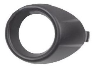 SİS FAR ÇERÇEVESİ SOL SİYAH FİESTA 08 resmi