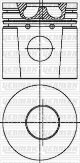 MOTOR PİSTON SEGMAN STD LAND ROVER 90.475MM TAKIM resmi