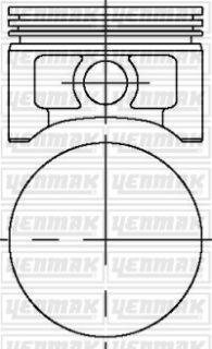MOTOR PİSTON SEGMAN STD MERCEDES COMPRESSOR TAKIM resmi