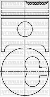 MOTOR PİSTON SEGMAN STD GRANADA D 2.1 504-J7-J9-BLİTZ 2.1 D TAKIM resmi