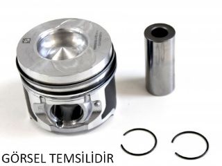 PİSTON+SEGMAN STD 73.40MM ASTRA J CORSA D MERİVA B 1.4I 16V A14XER TAKIM resmi