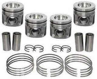 PİSTON+SEGMAN STD 80.00MM R19 MEGANE TRAFİC CLİO R21 EXPRES KANGOO 1.9D 97- F8Q TAKIM resmi