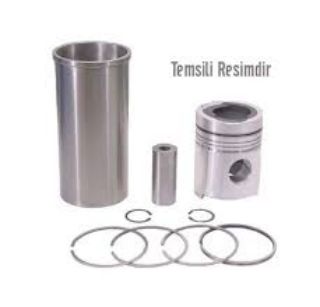 PİSTON+SEGMAN 0.50 69.00MM KANGOO 1.2I 16V TWINGO CLİO II CLİO III 1.2  75PS BENZİNLİ D4F 740 93-09 TAKIM resmi