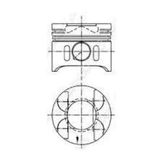 MOTOR PİSTON SEGMAN 0.51 C200 CDI-E220 CD-E200 CDI-SPRINTER 213-313-413 CDI-C220 CDI-C270 CDI TAKIM resmi