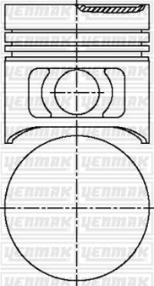 MOTOR PİSTON SEGMAN STD SAXO 106-205 TAKIM resmi