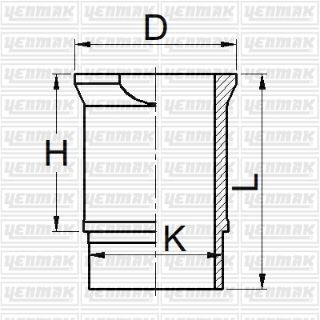 MOTOR GÖMLEĞİ 305 BXL5 78.00 STD resmi