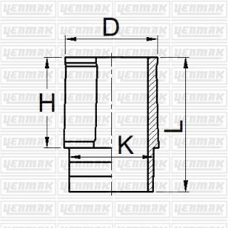 MOTOR GÖMLEĞİ 309-XU5-2C 83.00 STD resmi