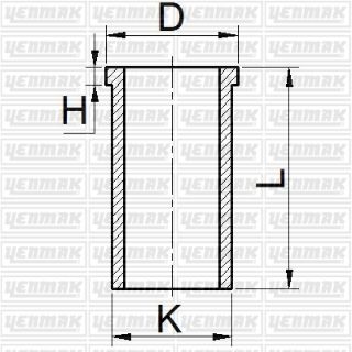 PISTON GOMLEK 96MM+STD DUCATO DAILY MASTER S9U 8140.21, 8144.21 96>02 (60970480 7302453 7302454 4860109) resmi