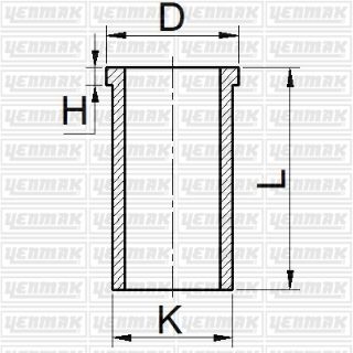 MOTOR GÖMLEĞİ STD NİSSAN 83MM resmi