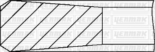 X MOTOR SEGMANI PEUGEOT-FORD 1.4 HDI DW4 73.70 MM 0.50 resmi