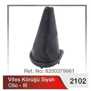 VITES KORUGU SIYAH CERCEVE CLIO 3 resmi