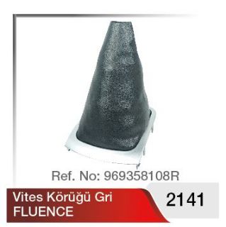 VITES KORUGU GRI FLUENCE resmi