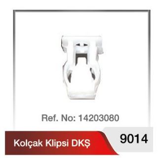 SIPERLIK KLIPSI (BEYAZ KIRMIZI) DOĞAN ŞAHİN KARTAL / SLX resmi