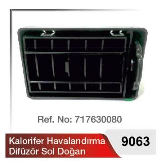 KALORİFER HAVA ALMA DİFÜZÖR SOL DOĞAN DOĞAN SLX resmi