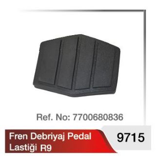 PEDAL LASTİĞİ FREN DEBRİYAJ R9 R11 R19 CLİO I EXPRESS TWINGO 85>00 resmi