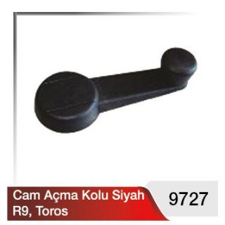 CAM AÇMA KOLU SIYAH R9 resmi