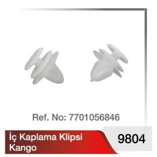 İÇ KAPLAMA KLİPSİ KANGOO resmi