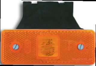 LEDLİ SIDE MARKER BRAKETLİ SARI resmi