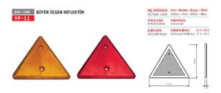 UCGEN REFLEKTOR BÜYÜK KIRMIZI resmi