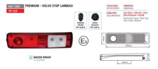 STOP LAMBASI RENAULT PREMIUM VOLVO KABLOLU SOL resmi