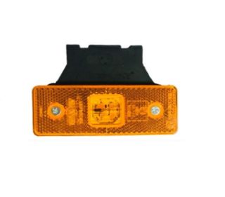 YAN LAMBA BRAKETLI 12-24V E BELGELI SARI resmi