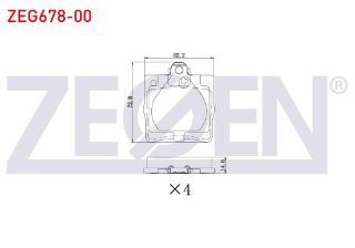 FREN BALATA ARKA E SERISI (W210) E 200 1995-2002 / (W210) E 270 CDI 1995-2002/ (W210) E 280 1995-2002/ (W210) E 220 CDI 1995-2002/ C SERISI (W203) C 180 2000-2006/ (W203) C 200 2000-2006/ resmi