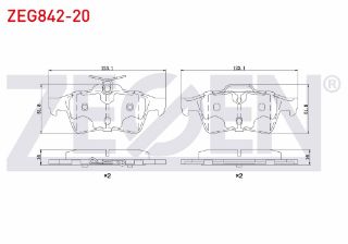 FREN BALATA ARKA VECTRA C 1.6 16V-1.9 CDTI-2.0 DTI 2002-2008/CITROEN C5 III 1.6 HDI-1.6 THP 2008-2015/PEUGEOT 508 1.6 E-HDI 2010-/FOCUS II 1.6 TDCI 2004-2011/TRANSİT CON. 1.8 TDCI 2002-2013 resmi