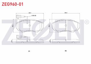FREN BALATA ÖN FISLI FIAT DUCATO 2.8 TDI 2002-2006 /DUCATO 2.3 JTD 2002-2006/DUCATO 2.0 JTD 2002-2006/PEUGEOT BOXER II 2.0 HDI 2002-2006/ CITROEN JUMPER II 1.9 D 2002-2006/ JUMPER II 2.8 HDI 2002-2006 resmi