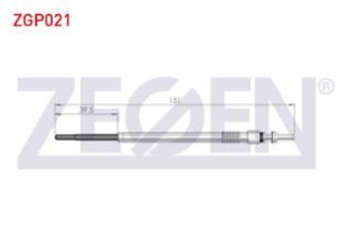 KIZDIRMA BUJİ 11V FIAT DUCATO (250) 2.3-3.0JTD 2006-2014 / CITROEN JUMPER III 3.0HDI 2006-2014 / PEUGEOT BOXER III 3.0HDI 2006-2014 resmi