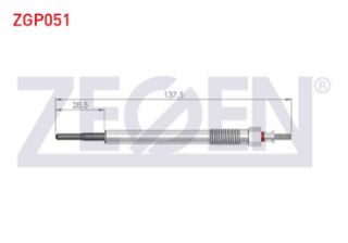 KIZDIRMA BUJİ 4,4V HYUNDAİ IX35 (LM) 2.0CRDI 2010- / SANTA FE (CM) 2.0-2.2CRDI 2006-2012 / KİA SORENTO II (XM) 2.0-2.2CRDI 2009-2015 / SPORTAGE (SL) 2.0 CRDI 2010- resmi