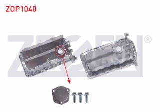 YAG KARTERI ALÜMİNYUM TAPALI SENSOR DELIKLI / SENSOR DELIKSIZ VOLKSWAGEN CADDY III / PASSAT / GOLF V / JETTA 1.9 TDI (BJB-BKC) resmi