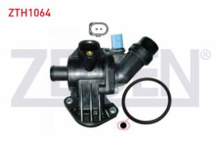 TERMOSTAT KOMPLE ELEKTRİKLİ 100 C VW PASSAT 2.0 2000-2005 / AUDI A4 1.8 T - 2.0 2000-2008 / A6 2.0 1997-2004 resmi