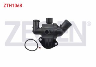 TERMOSTAT KOMPLE 92 C VW CADDY III 1.6 TDI 2004-2015 / GOLF VI 1.6 TDI 2008-2013 /  AUDI A3 1.6 TDI 2003-2012 / SEAT LEON 1.6 TDI 2005-2012 / SKODA FABİA II 1.6 TDI 2006-2015 resmi