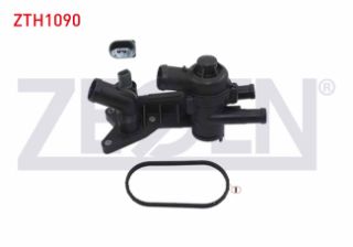 TERMOSTAT KOMPLE MUSURLU 87 C VW POLO 1.2İ 2001-2012 / SEAT İBİZA IV 1.2İ 12V 2002-2009 / SKODA FABİA II 1.2 2006-2015 resmi