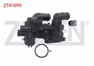 TERMOSTAT KOMPLE MUSURLU 87 C VW POLO 1.4İ 16V 2001-2012 / SEAT CORDOBA 1.4 16V 2002-2009 / İBİZA IV 1.4 16V 2002-2009 / SKODA FABİA 1.4İ 1999-2007 resmi