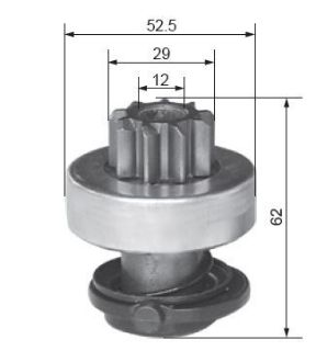 MARŞ DISLISI BOSCH TİP 9DIS MERCEDES 190D 200D 300D BINEK 15524 resmi