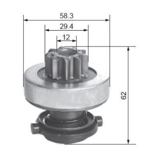 MARŞ DISLISI BOSCH TİP 9 DIS PEUGEOT BOXER DUCATO JUMPER (15224 / 8606 018 / 9002336224) resmi