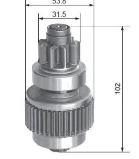 MARŞ DISLISI NIPPON DENSO TİP 11 DIS TOYOTA PİCK UP (151240 / 1331A11) resmi