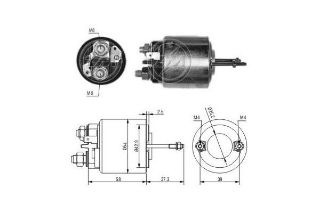 MARŞ OTOMATIGI 12V LAND ROVER R9 PEUGEOT CITROEN EM MASTER TRAFİC P205 P505 VOLVO resmi