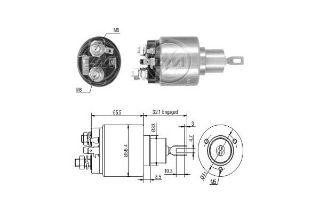MARŞ OTOMATIGI 12V FORD ESCORT VW POLO GOLF JETTA PASSAT AUDI 80 90 100 resmi