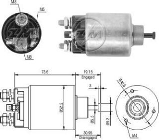 MARŞ OTOMATIGI 12V BUICK / PONTIAC / FIAT DUCATO YM / PEUGEOT BOXER YM / PG 260 MARINE TIP resmi