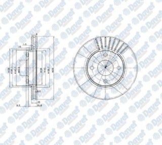 ÖN FREN AYNASI FOCUS 98/11.04 FİESTA 1.4TDCİ 96 FUSİON 8/02 KA 03 MAZDA 2 03 258X22X4DLXHAVALI 1464916-1522230-1808479-3049893-3555344-3573537-4077455-98AB1125BD-98AB1125BE-98AB1125DC-DD323325X-D resmi